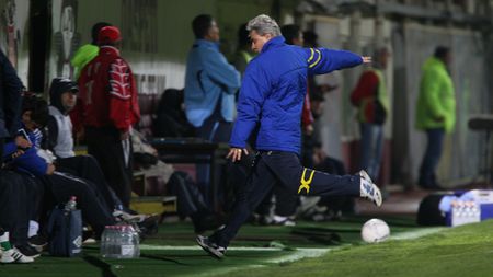 Antrenorul pandurilor a stat mai mult în tribună decât pe bancă