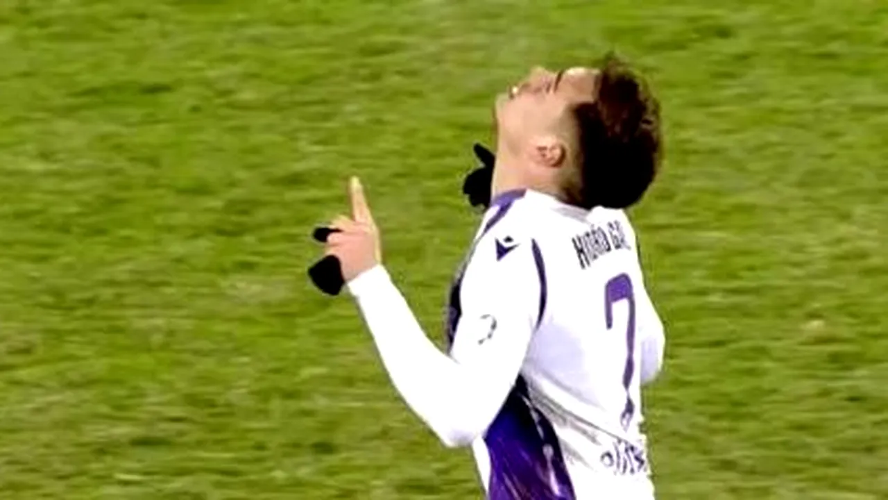 Gigi Becali își freacă palmele! Cristi Dumitru, jucătorul împrumutat de FCSB la FC Argeș, a înscris primul său gol în Liga 1!