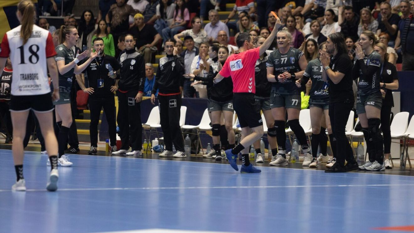 CSM București - Esbjerg 31-33 | „Tigroaicele” lui Adrian Vasile, out din Liga Campionilor, după un meci cu probleme de arbitraj!