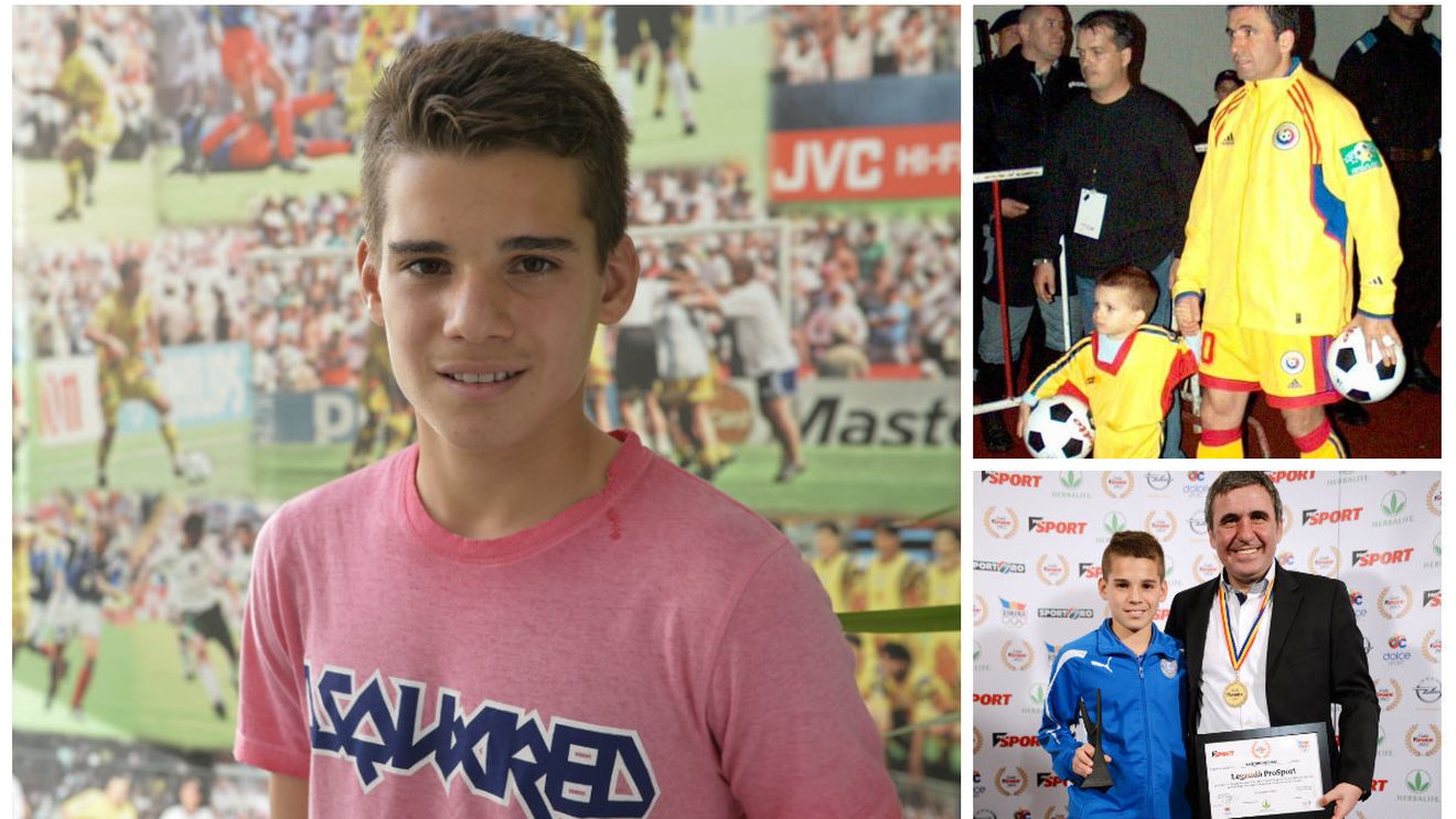 EXCLUSIV | Ianis Hagi nu are nici laptop, nici calculator: "Părinții mi-au spus că nu-mi trebuie la vârsta mea". Interviu cu fiul "Regelui", căpitan la naționala U17, calificată la Turneul de Elită