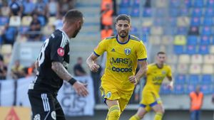 U Cluj - Petrolul Ploiești 0-0, în runda a 16-a din Superliga. „Lupii galbeni” bifează al treilea egal la rând, deși au jucat mai bine de jumătate de oră în superioritate numerică