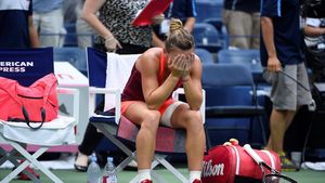 "Fantoma" Simona. Moment incredibil în setul doi al semifinalei cu Pennetta: ce a făcut Halep e de neînțeles pentru toți