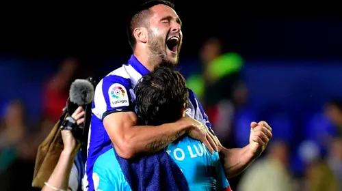 „Dublă” Florin Andone în ultima partidă din La Liga. Care este recordul stabilit de atacantul lui Deportivo La Coruna în urma acestei reușite