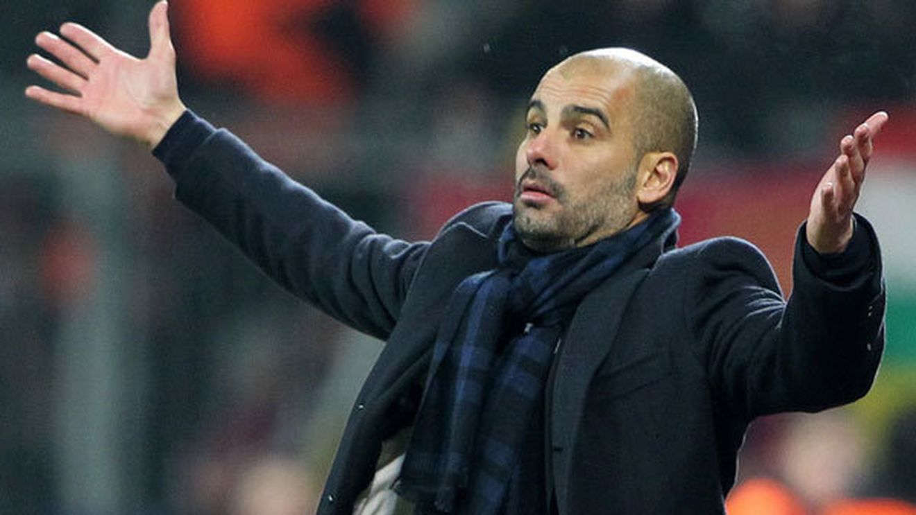 Pe banca Barcelonei cu fularul lui Inter la gât!** Cum explică Guardiola gestul de la Leverkusen