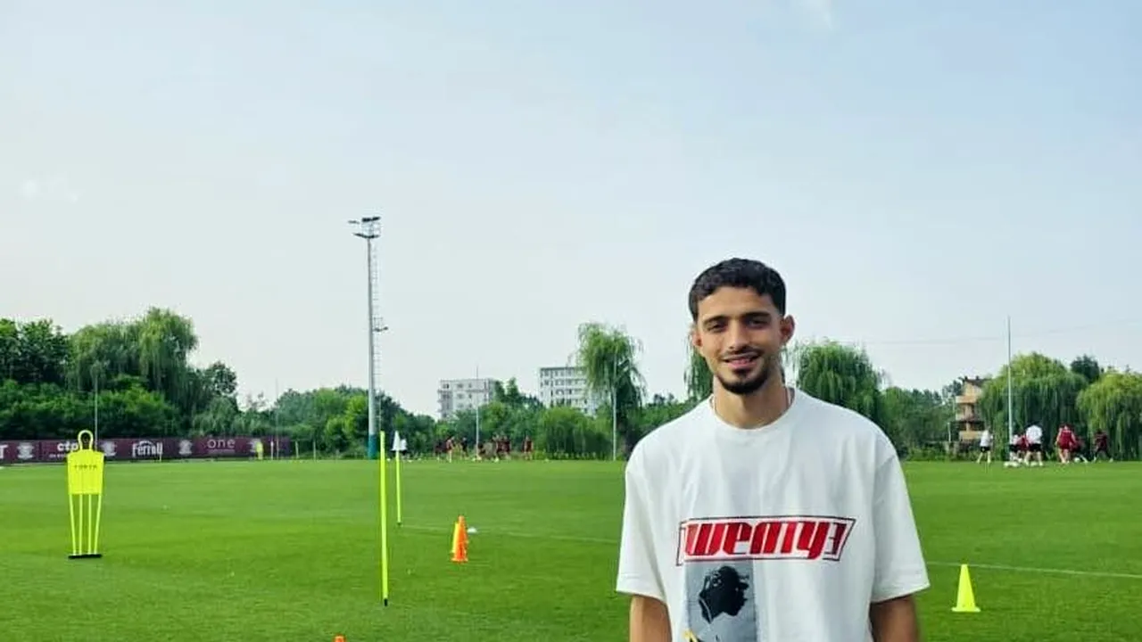 Albion Rrahmani, la antrenamentul Rapidului: „Come back”
