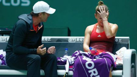 "Te chinui?" Reacția lui Darren Cahill în timpul unui time-out: motivul pentru care Halep a fost eliminată de la Indian Wells
