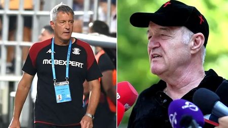 Cristiano Bergodi i-a dat replica lui Gigi Becali, după ce patronul FCSB a anunțat că va petrece cu artificii în Giulești