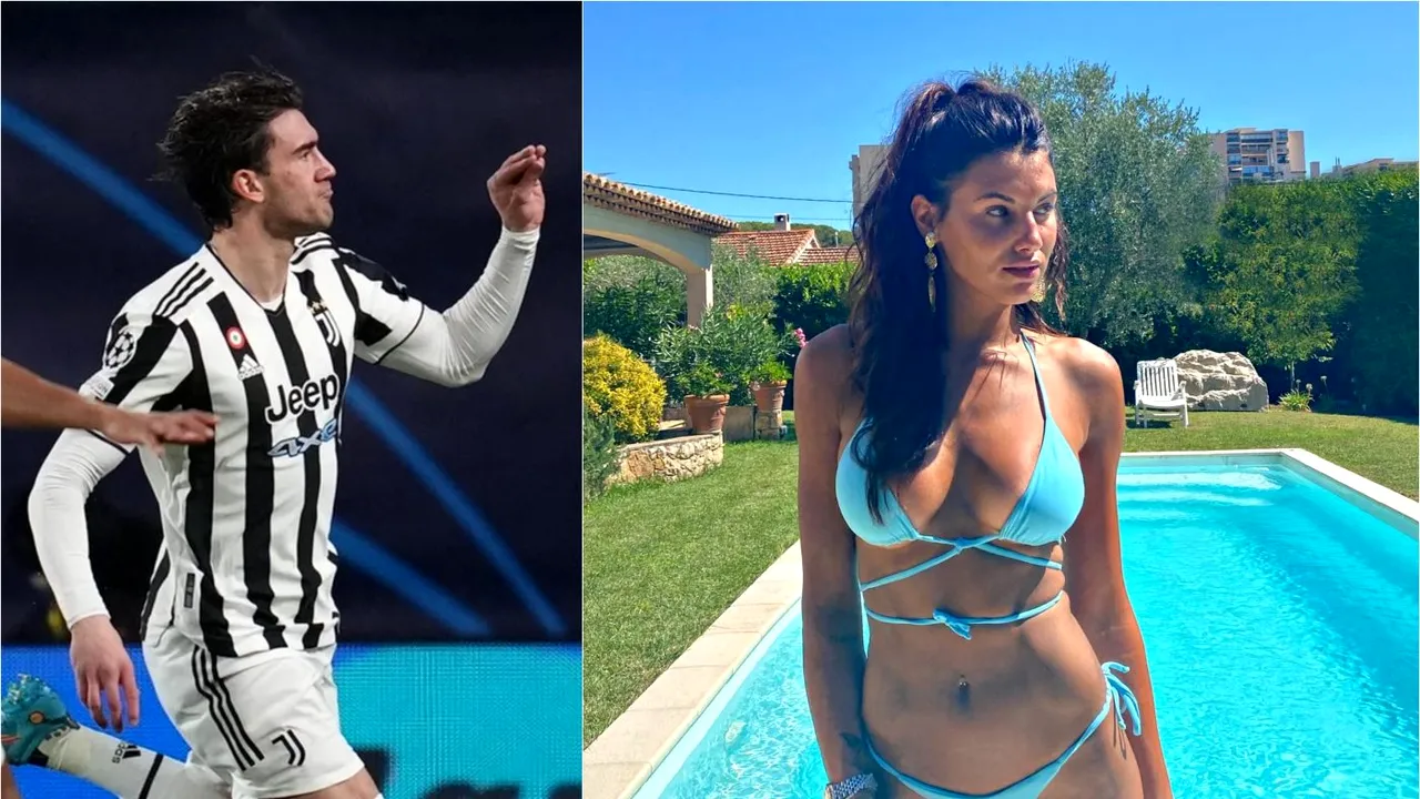 „Megan Fox” din „Cizmă” este bomba sexy care i-a luat mințile superstarului Dusan Vlahovic! Cum arată Miss Italia, iubita atacantului sârb | GALERIE FOTO