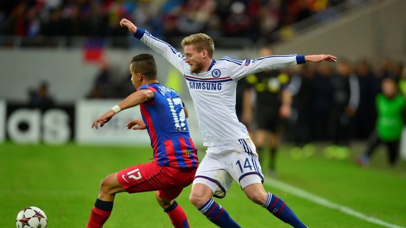 Cea mai 'plastică' descriere a meciului cu Chelsea: "Steaua a jucat cu pană pe dreapta"