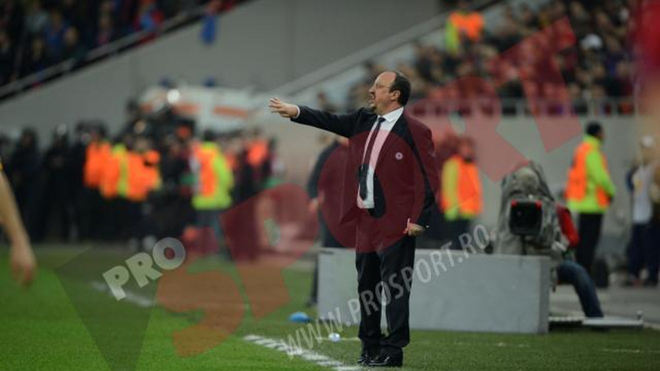 "Penalty-ul a fost acordat prea ușor, iar terenul a fost prost!"** Benitez încearcă să explice eșecul cu Steaua