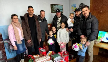 Acțiune lăudabilă a ACSM Reșița în pragul sărbătorilor. Ajutor de Crăciun pentru o mamă și cei cinci copii