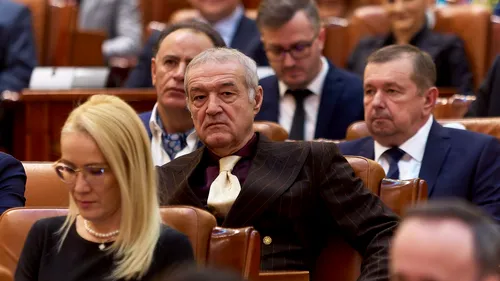 Gigi Becali, umilit în Parlament! Ce a pățit în timp ce a depus jurământul