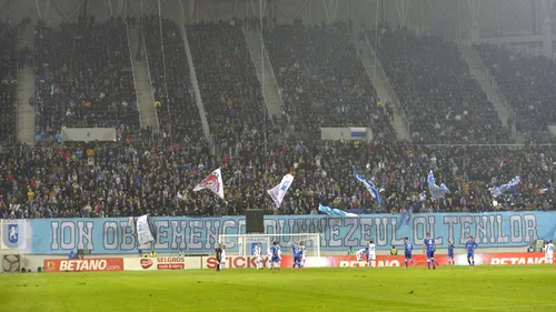 Derby-ul Craiova - FCSB, primul meci cu casa închisă pe 