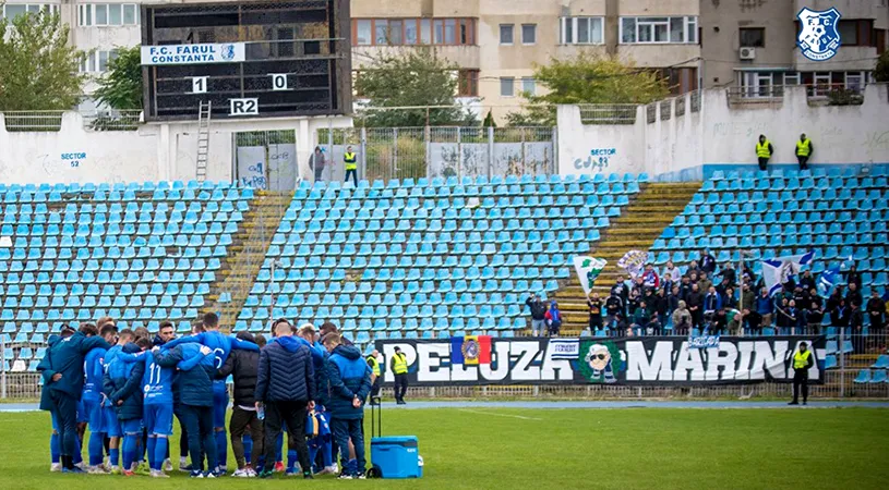 Invincibilă și fără gol primit pe teren propriu, Farul pornește ca favorită cu 