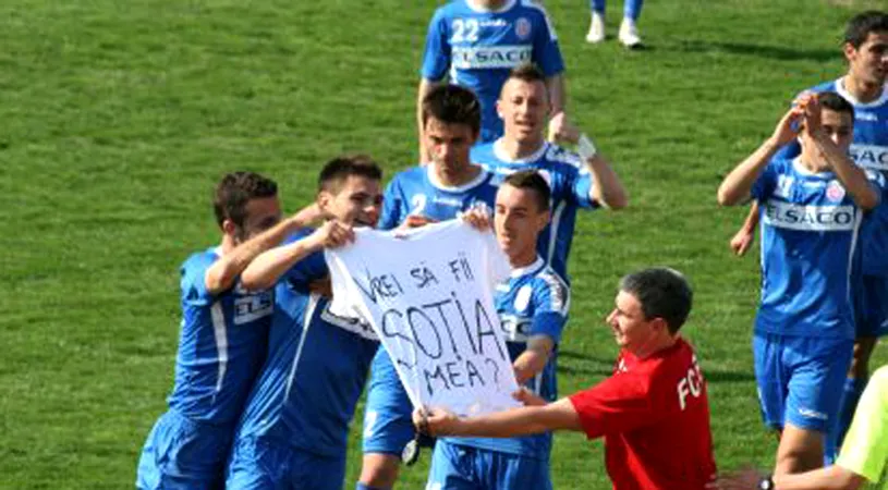 Cârjan și-a cerut prietena în căsătorie după golul în poarta Chindiei:** 