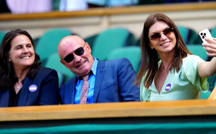 Simona Halep, apariție răvăşitoare în loja regală! Românca a atras toate privirile la Wimbledon