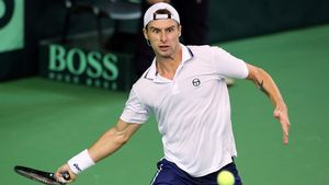 Adrian Ungur - Robin Haase, primul meci din confruntarea România - Olanda, din Cupa Davis