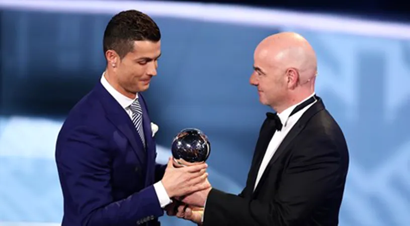 Din nou Ronaldo! Starul Portugaliei și al Realului, cel mai bun jucător din 2016 în viziunea FIFA: 