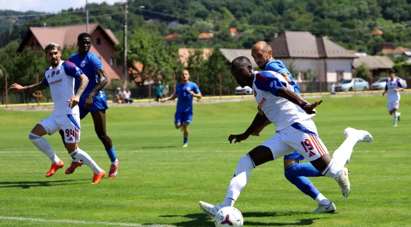 Steaua - CS Afumați, amical cu nouă goluri. S-a marcat fără oprire în testul de la Curtea de Argeș
