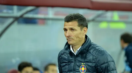 Steaua și-a schimbat antrenorul înaintea meciului cu FC Brașov! Gafă incredibilă: cine i-a luat locul lui Gâlcă