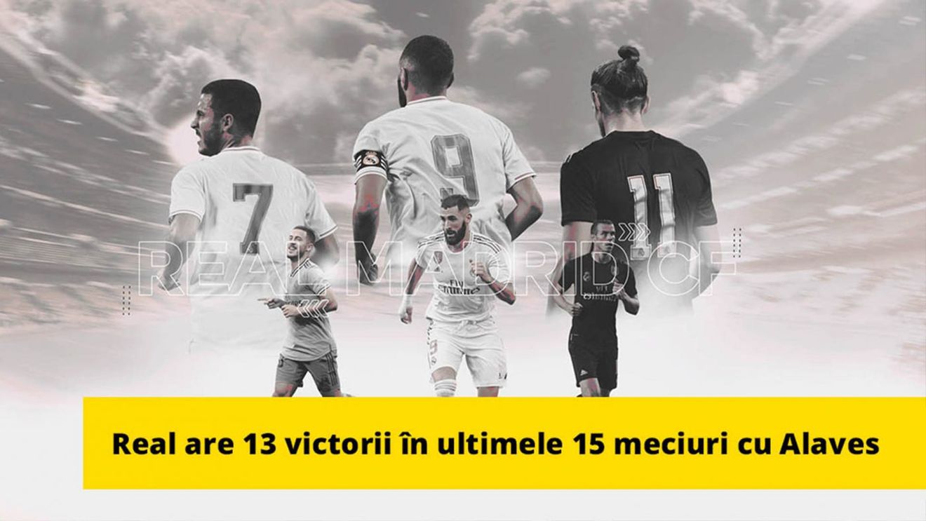 Restanță La Liga: Real - Alaves! Un pariu nebun, care n-ar trebui neglijat!