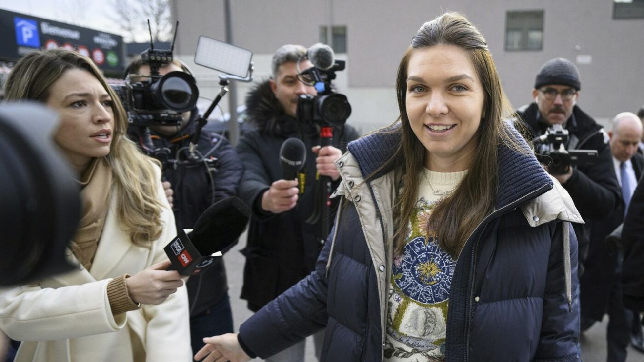 Cele șapte cuvinte pe care Simona Halep le-a rostit în fața Tribunalului Sportiv de la Lausanne. Prima zi de audieri a fost grea