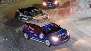 Dacia Lodgy "Glace" sfidează furtuna și obține o nouă victorie