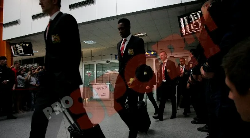 FOTO: United a sosit în România!** Andone, mesaj către Becali: 