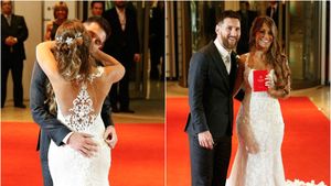 Messi a spus "DA!" FOTO & VIDEO Imagini de la "cel mai important meci din viața lui Leo". Staruri de milioane prezente la "nunta secolului"