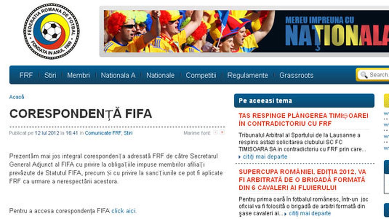 FRF a intrat în panică și încearcă să ascundă minciuna!** Greșeala pe care au făcut-o pe site-ul oficial după ce au fost demascați de Mititelu