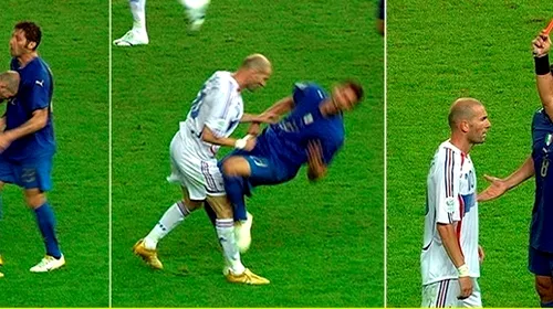 Împăcare istorică!** Zidane și Materazzi au făcut pace