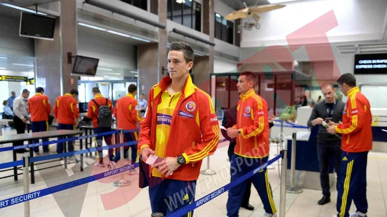 FOTO Delegația echipei naționale a României a plecat spre Andorra