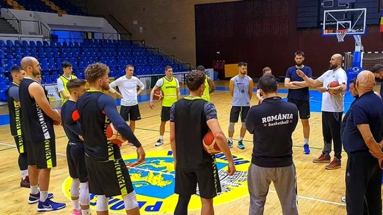 patient mere possibility România - Albania la baschet masculin joi seara la Ploiești