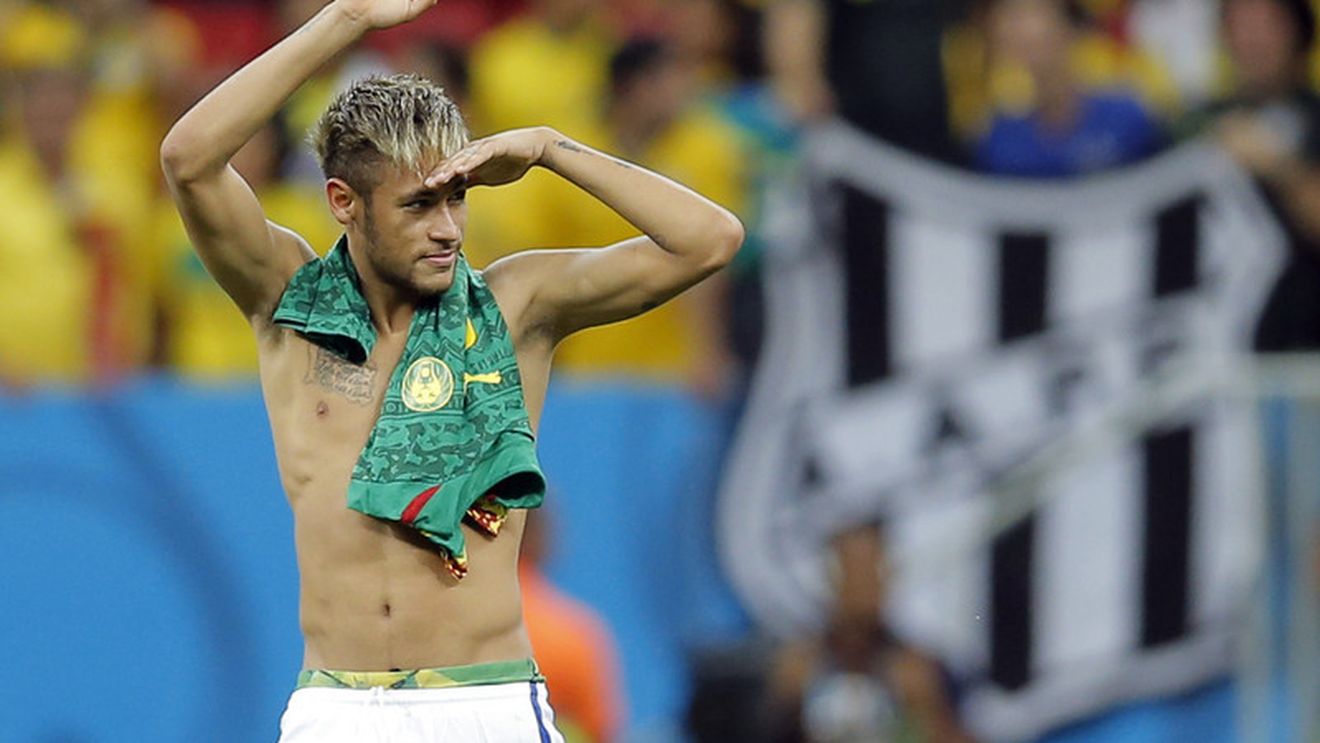 Neymar a marcat golul 100 al CM 2014. Cinci repere după Brazilia - Camerun 4-1