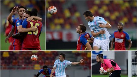 Steaua - ASA 1-1. Campionii nu au înregistrat niciun succes pe teren propriu în acest sezon
