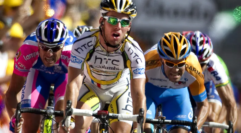 Cavendish a câștigat etapa a 18-a din Turul Franței,** Contador și-a păstrat tricoul galben