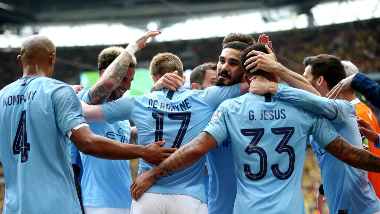 Manchester City, de neoprit în Anglia! Echipa lui Pep Guardiola a cucerit al treilea trofeu al sezonului, după ce a spulberat-o pe Watford