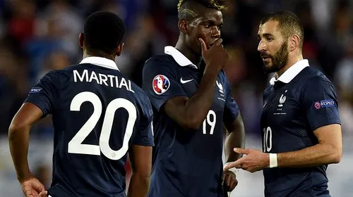 Franța a învins Camerun cu scorul de 3-2 într-un meci amical! Moment de reculegere pentru Ekeng