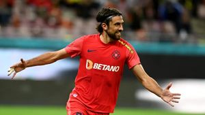 Andrea Compagno, convocat la naționala Italiei! Anunțul făcut de FCSB: „Avem jucător la campioana europeană en-titre!”