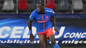 Joyskim Dawa, mesaj cu adevărat războinic înainte de FCSB - Maccabi Tel-Aviv! Cuvintele aprige și pline de încredere ale camerunezului