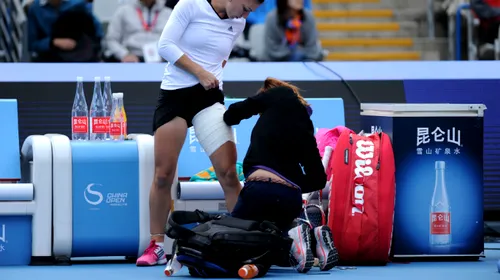 Simona Halep le răspunde celor care o acuză că se dă accidentată atunci când pierde: „Nu toată lumea are onoarea…”