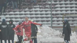 Probleme la Dinamo! Omul momentului s-a accidentat și lipsește cu Astra