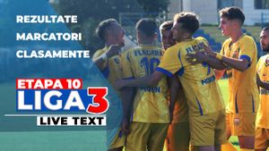 Etapa 10 Liga 3 | Şoimii Gura Humorului a defilat contra Vasluiului, în meciul Balșului s-au dat şi mai multe goluri! SCM Râmnicu Vâlcea s-a împiedicat, ACS Mediaş a câştigat dramatic