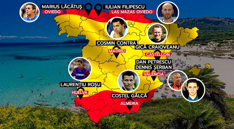 Unde sunt plasate pe harta Spaniei casele fotbaliștilor români care au trecut pe la națională? A existat și o vânzare a unei vile de lux între doi foști căpitani ai tricolorilor | EXCLUSIV