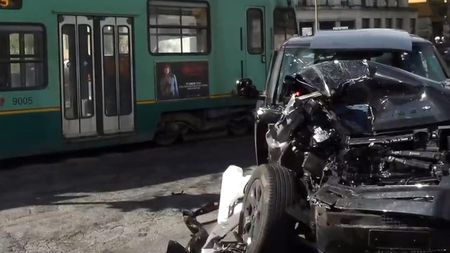 Ciro Immobile, accident grav de mașină! Atacantul lui Lazio a ajuns la spital după ciocnirea cu un tramvai