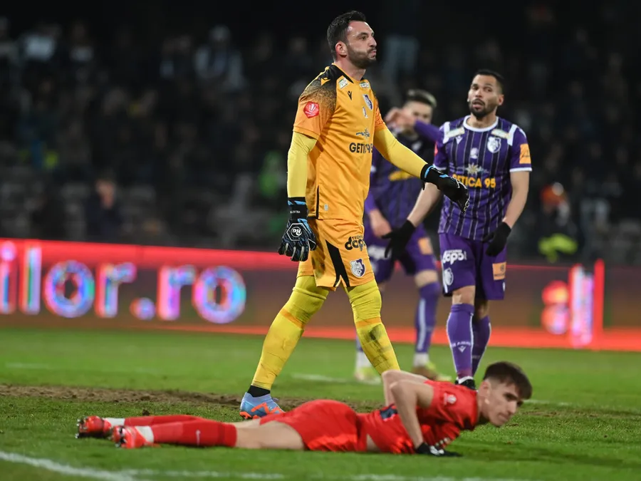 FOTO cu gazonul de la partida FC Argeș - FCSB 1-2