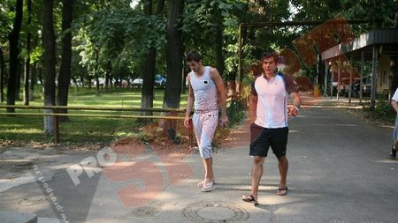 FOTO Rapidiștii, la vizita medicală! Bornescu: "Șumi și 'Vamă' for face lucruri bune!"