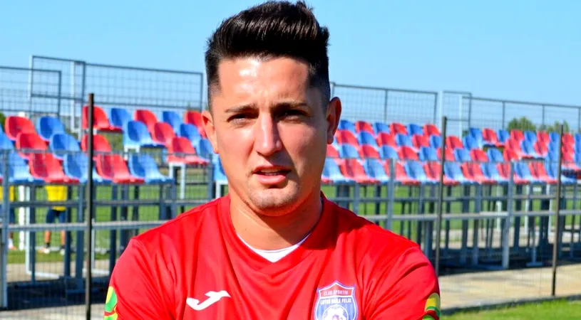 Steliano Filip, tocmai autor al unei duble, și-a stabilit obiectivul personal și se pune pe picioare în Liga 3