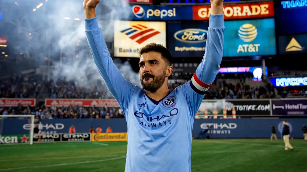 Final de drum pentru David Villa, la New York City: 