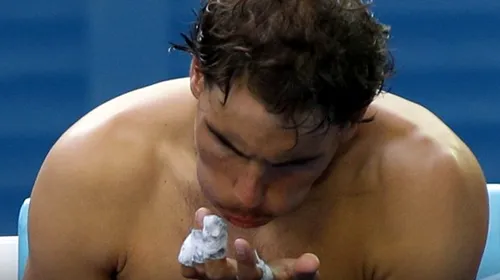 Nadal, răpus de bătături. FOTO – Înainte de meciul cu Federer, ibericul are dureri mari